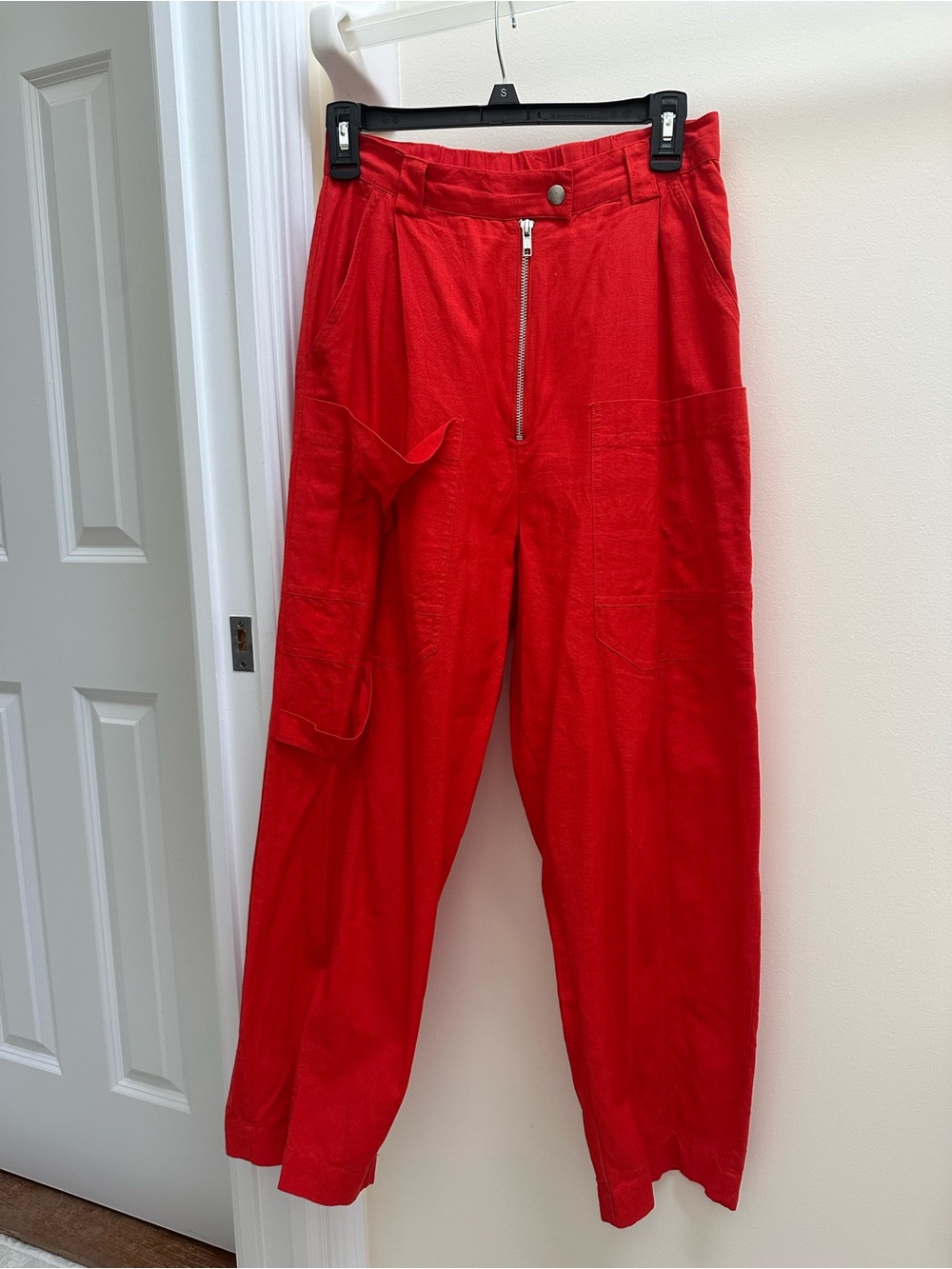 Urban Outfitters Red Cargo Pants